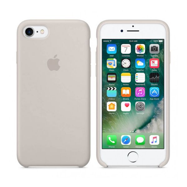 

Чехол Silicone Case (AA) для Apple iPhone 7 (4.7'') Серый / Stone (100891)