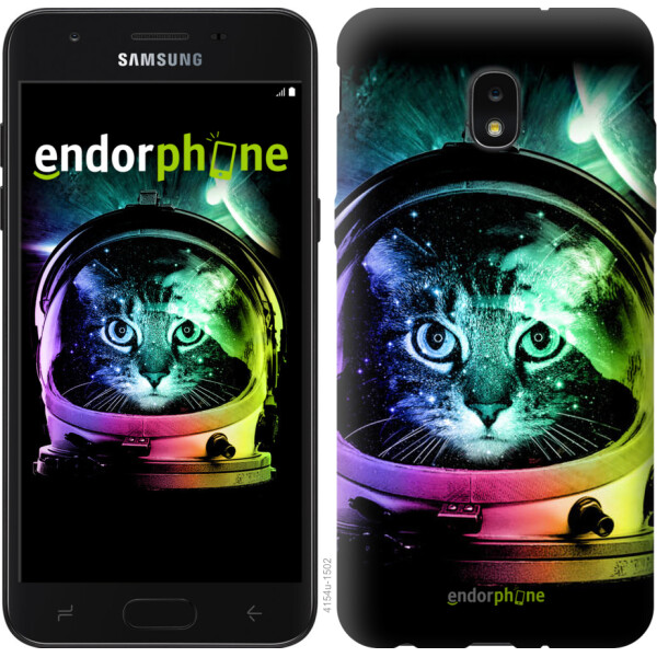 

Чехол на Samsung Galaxy J7 2018 Кот-астронавт 4154u-1502