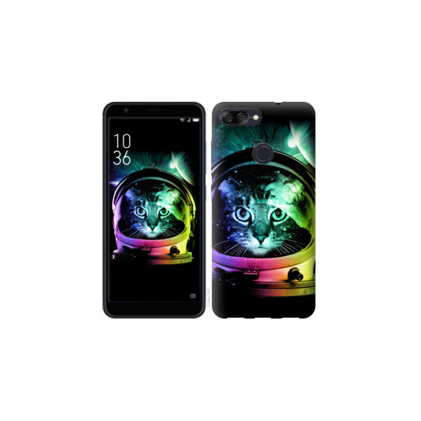 

Чехол на Asus ZenFone Max Plus M1 ZB570TL Кот-астронавт 4154u-1361