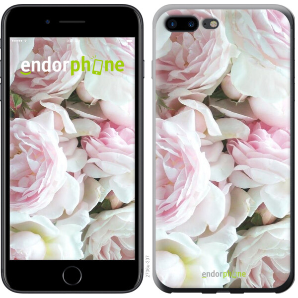 

Чехол на iPhone 7 Plus Пионы v2 2706u-337, Силикон