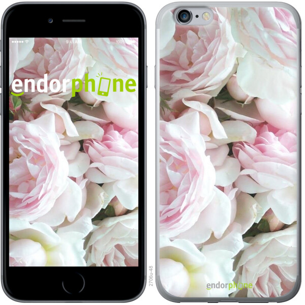 

Чехол на iPhone 6 Plus Пионы v2 2706t-48, 2D пластик
