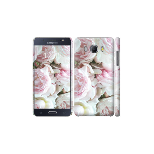 

Чехол на Samsung Galaxy J5 (2016) J510H Пионы v2 2706c-264, Пластик глянцевый