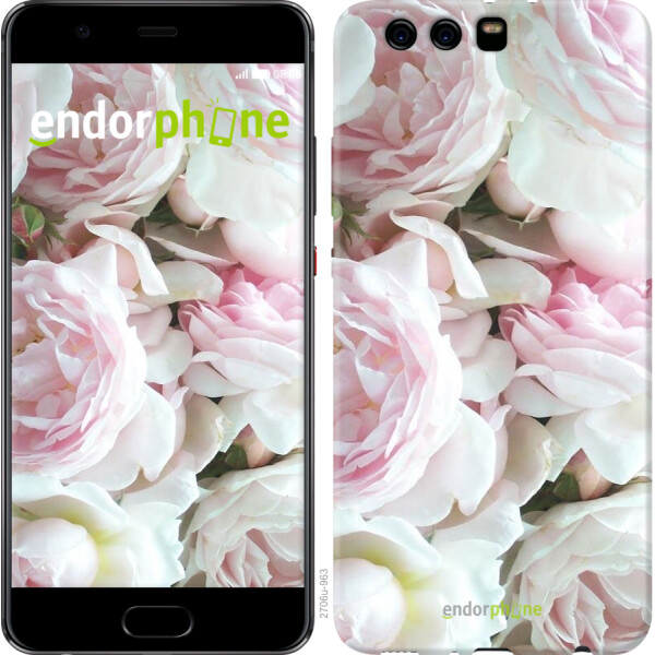 

Чехол на Huawei P10 Plus Пионы v2 2706t-963, 2D пластик