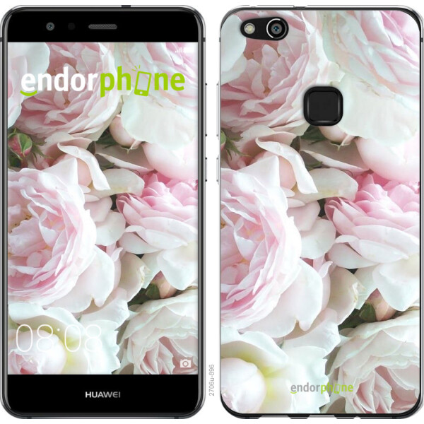 

Чехол на Huawei P10 Lite Пионы v2 2706u-896, Силикон