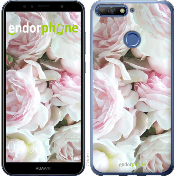 

Чехол на Huawei Y6 Prime 2018 Пионы v2 2706u-1441