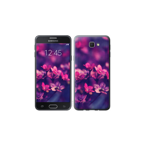 

Чехол на Samsung Galaxy J5 Prime Пурпурные цветы 2719t-465
