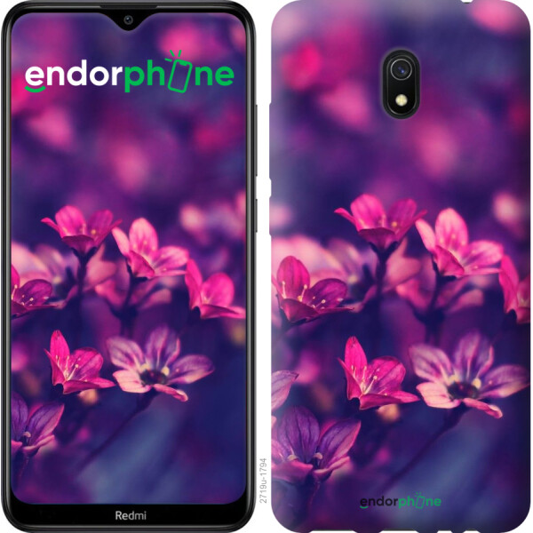 

Чехол на Xiaomi Redmi 8A Пурпурные цветы 2719u-1794