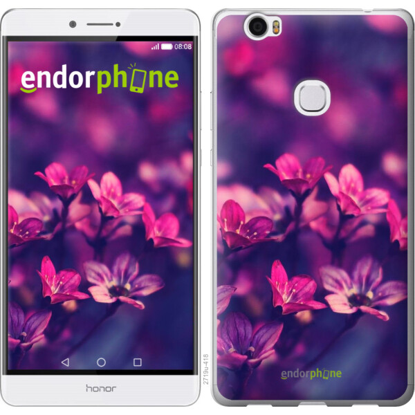 

Чехол на Huawei Honor Note 8 Пурпурные цветы 2719u-418