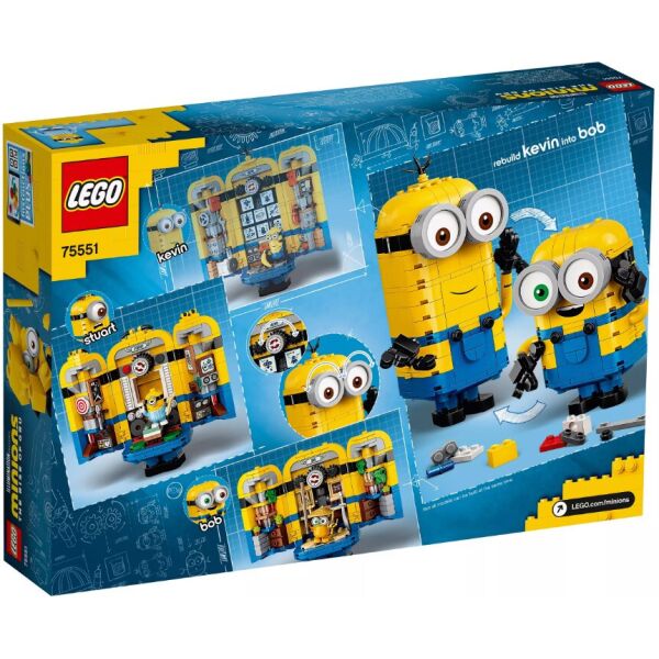 

Конструктор Lego Minions Фигурки миньонов и их дом 75551