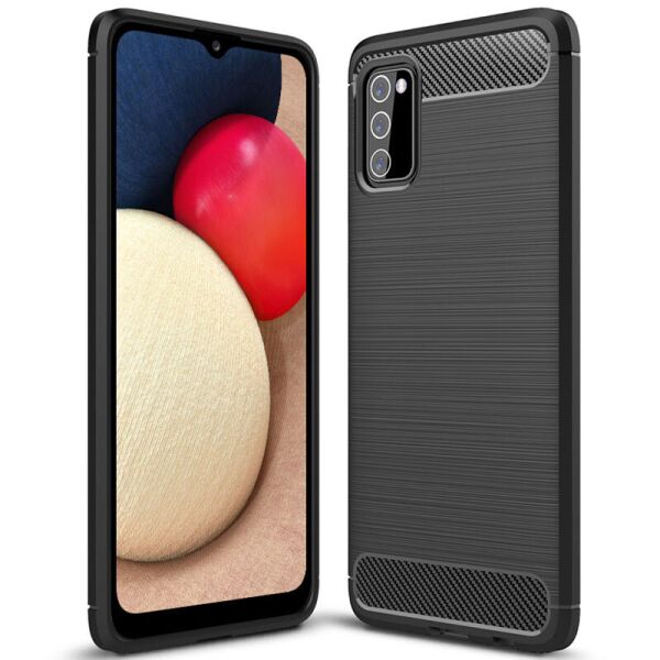 

TPU чехол Slim Series для Samsung Galaxy A02s Черный (162538)