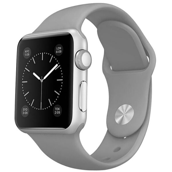 

Ремешок Sport Design для Apple watch 42mm/44mm Серый/Gray (154046)