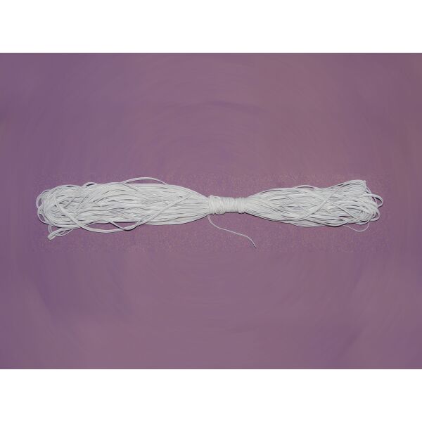 

Резинка плоская 1000м текстильная лента латексная для масок эластичная бельевая вязаная двойная ТМ"ВІТАЛІ" (2127)