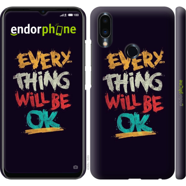 

Чехол на Meizu Note 9 Все будет хорошо 4068m-1689