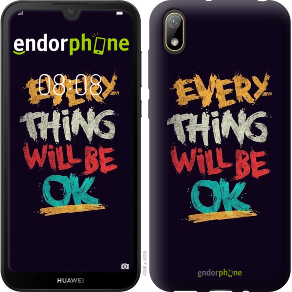 

Чехол на Huawei Y5 2019 Все будет хорошо 4068u-1695