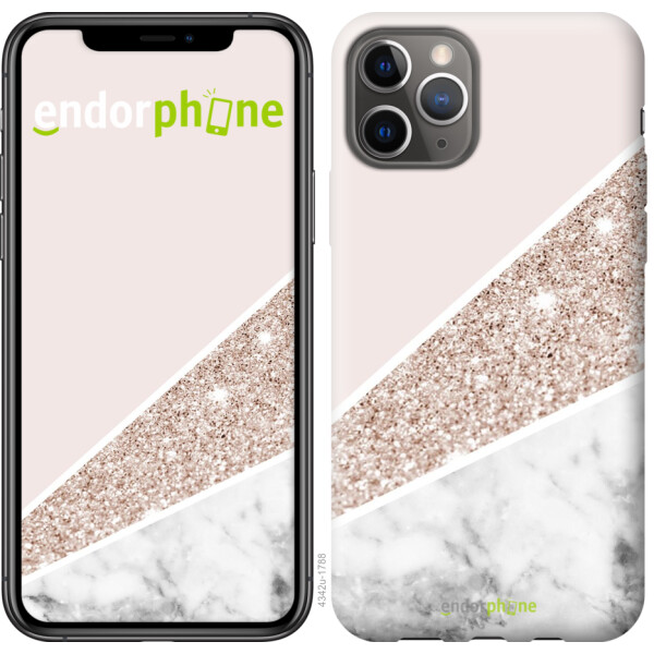 

Чехол на iPhone 11 Pro Пастельный мрамор 4342u-1788, Силикон