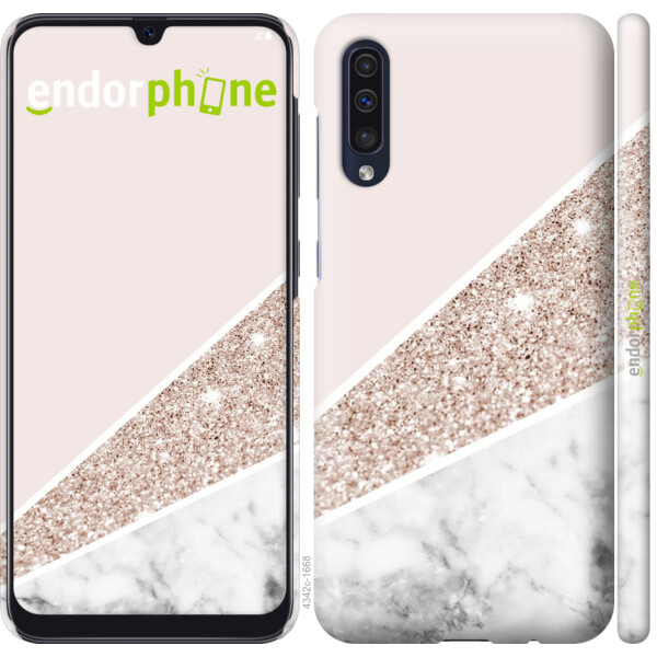 

Чехол на Samsung Galaxy A50 2019 A505F Пастельный мрамор 4342u-1668, Силикон