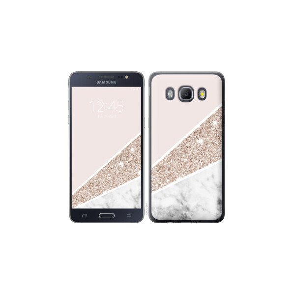 

Чехол на Samsung Galaxy J5 (2016) J510H Пастельный мрамор 4342m-264, Пластик матовый
