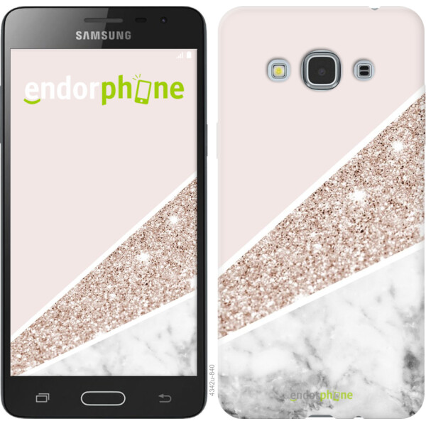 

Чехол на Samsung Galaxy J3 Pro Пастельный мрамор 4342u-840, Силикон