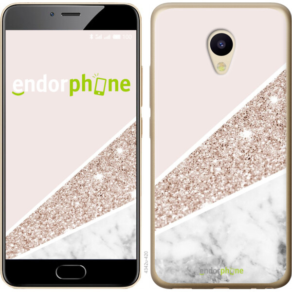 

Чехол на Meizu M5 Пастельный мрамор 4342u-420