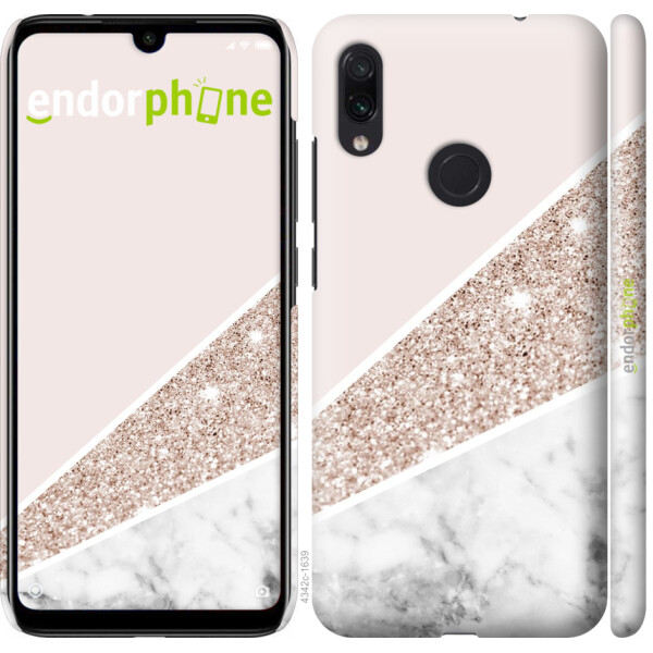 

Чехол на Xiaomi Redmi Note 7 Пастельный мрамор 4342u-1639