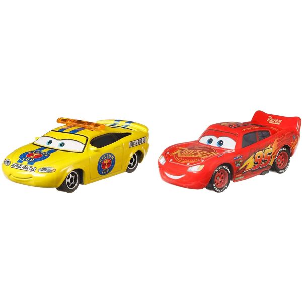 

Disney/Pixar Тачки 3: Чарли Чекер и Молния Мак Куин GKB73 (Cars 3 Charlie Checker and Lightning McQueen) от Mattel