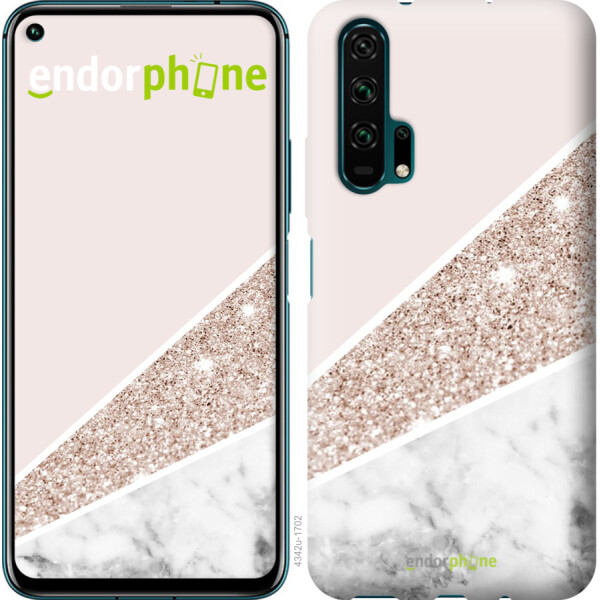 

Чехол на Huawei Honor 20 Pro Пастельный мрамор 4342u-1702, Силикон