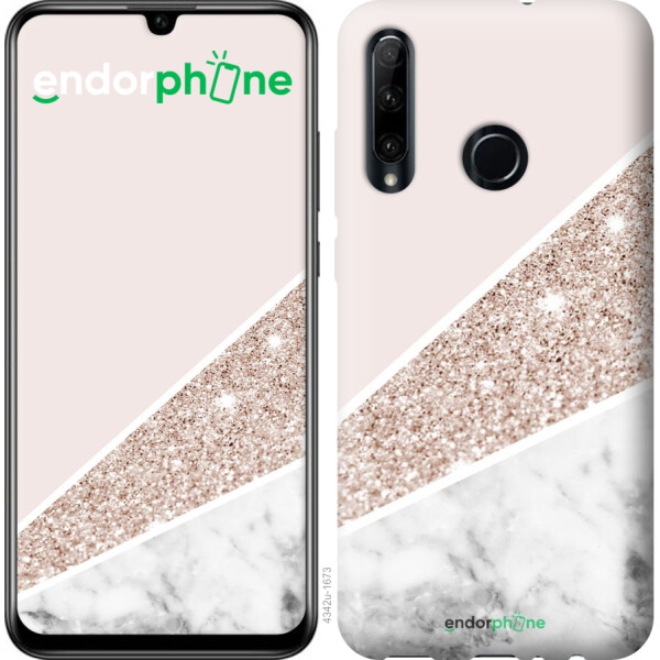

Чехол на Huawei Honor 10i Пастельный мрамор 4342u-1673, Силикон