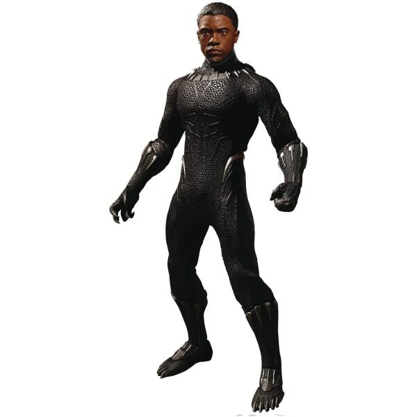 

Mezco One: 12 - фигурка Черная пантера Black Panter One 12 Коллективная фигура ПВХ 17 см