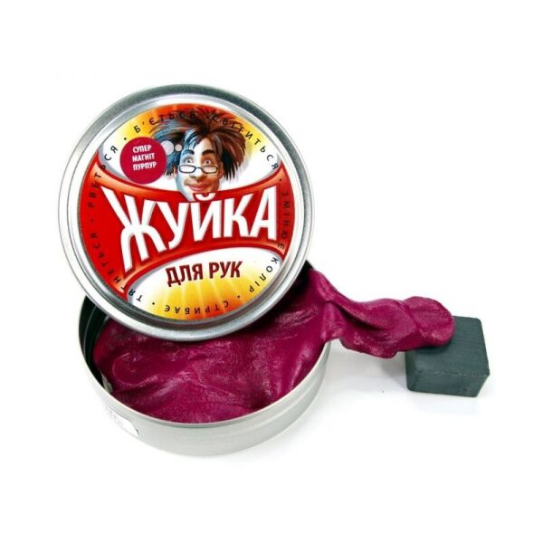 

Жвачка для рук Crazy Aaron Супер Магнит Пурпур с магнитом, 80 г (760457)