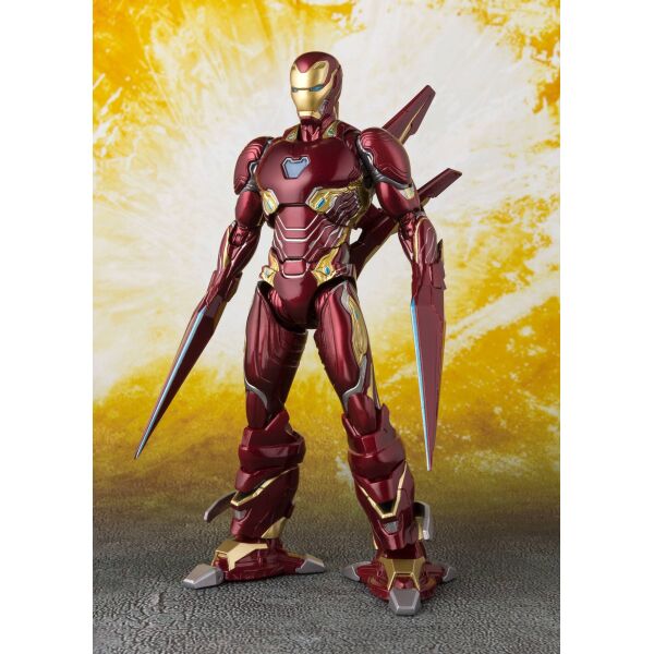 

Фигурка Iron Man MK 50 16 см Мстители СВЧ Железный человек набор оружия MK50 Подвижная кукла коллекционная