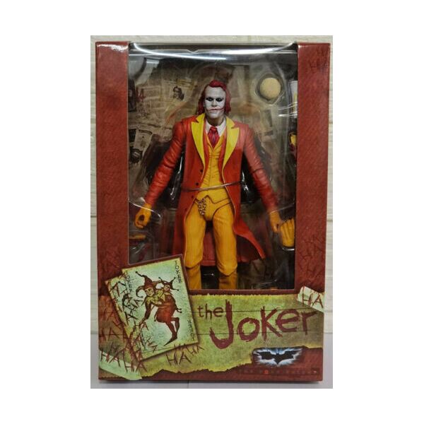

NECA Хит Леджер Бэтмен Темный рыцарь оранжевый Джокер Фигурка игрушка 17 см ПВХ