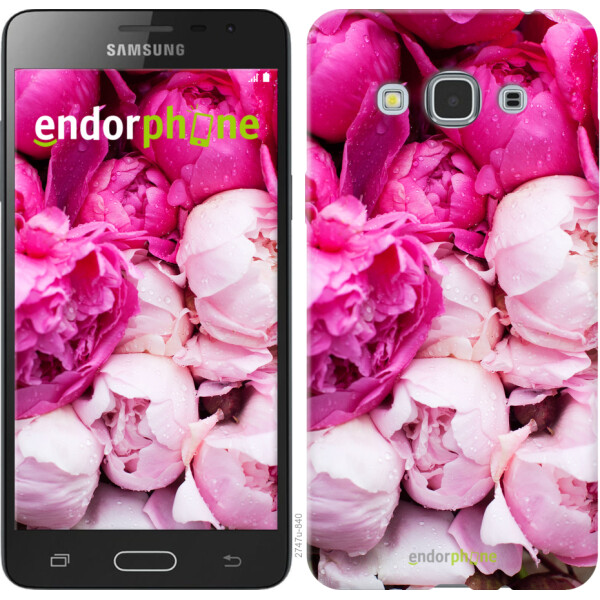 

Чехол на Samsung Galaxy J3 Pro Розовые пионы 2747u-840