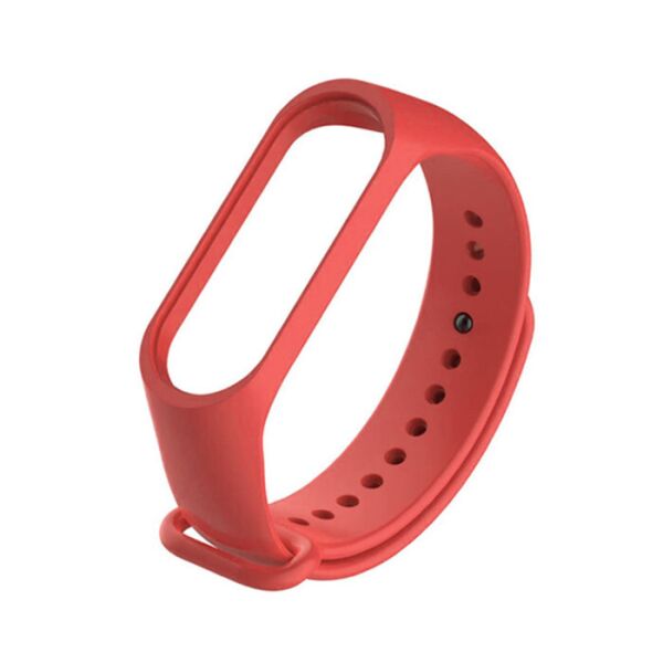 

Ремешок для Xiaomi Mi Band 5/Mi Band 6 силиконовый Classic Красный