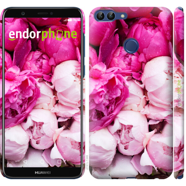 

Чехол на Huawei P Smart Розовые пионы 2747u-1346, Силикон