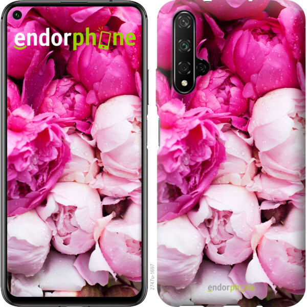 

Чехол на Huawei Honor 20 Розовые пионы 2747u-1697