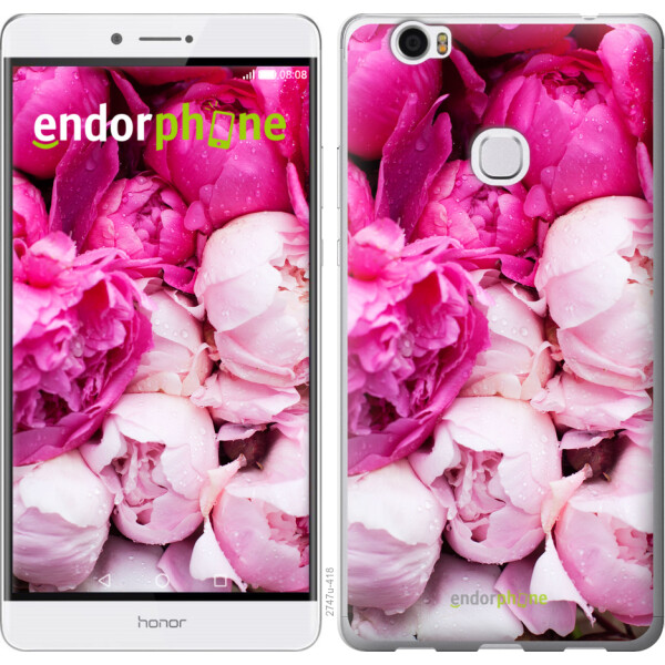 

Чехол на Huawei Honor Note 8 Розовые пионы 2747u-418
