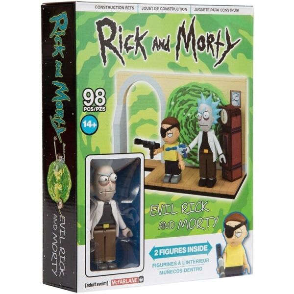 

Конструктор Год и Морт McFarlane - Evil Rick and Morty Building Set 8 см ПВХ