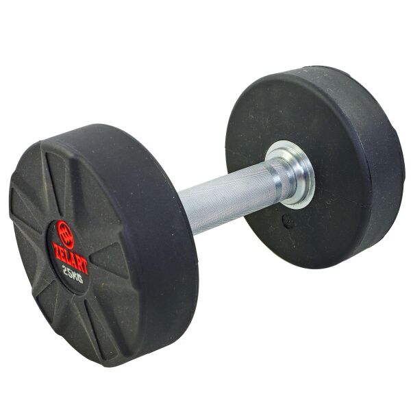 

Гантель цельная профессиональная ZELART (1шт) DB6112-25 25кг (полиуретановое покрытие, вес 25кг)