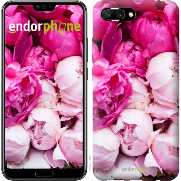 

Чехол на Huawei Honor 10 Розовые пионы 2747u-1496