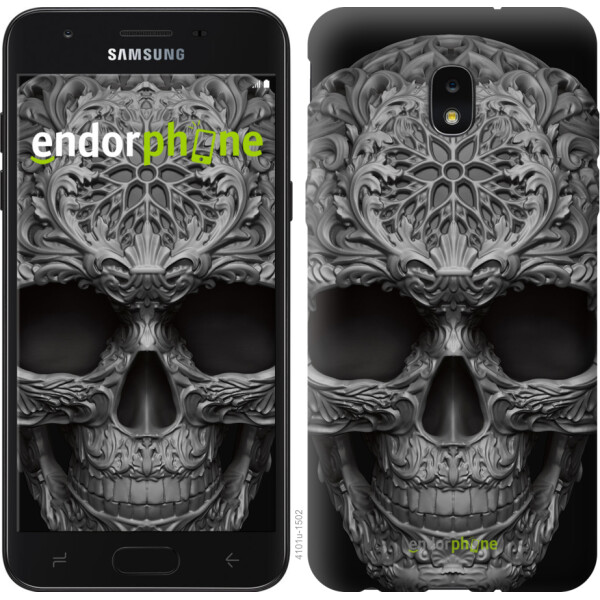 

Чехол на Samsung Galaxy J7 2018 skull-ornament 4101u-1502, Силикон
