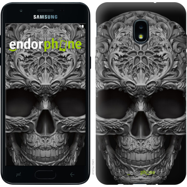

Чехол на Samsung Galaxy J3 2018 skull-ornament 4101u-1501
