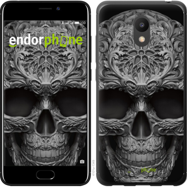 

Чехол на Meizu M6 skull-ornament 4101u-1349