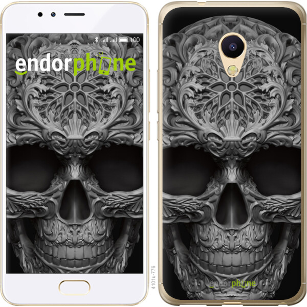 

Чехол на Meizu M5s skull-ornament 4101u-776