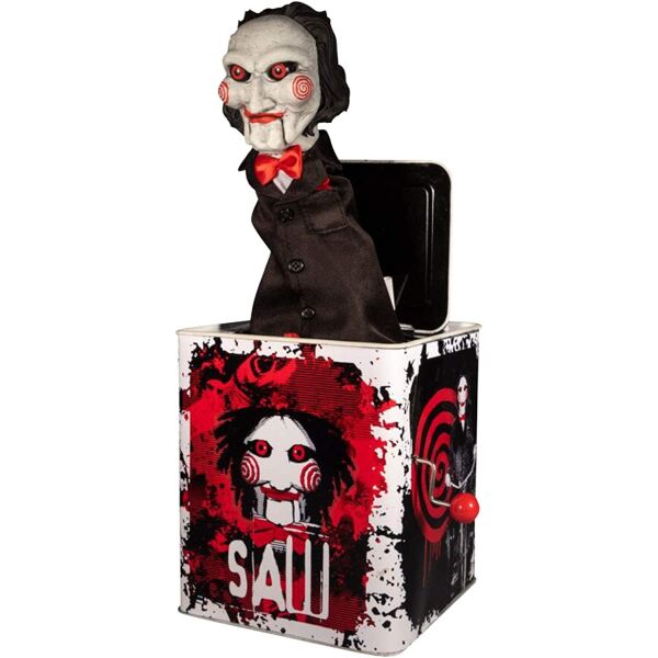 

Mezco Burst-A-Box Пила Игрушка Билли Заводной Billy 28 см