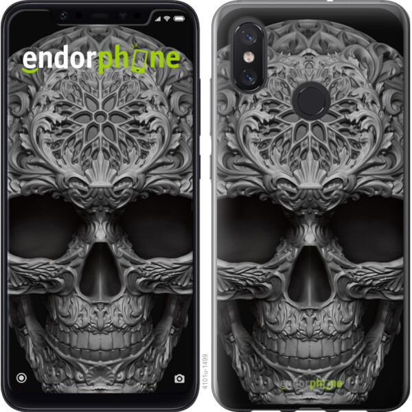 

Чехол на Xiaomi Mi8 skull-ornament 4101u-1499, Силикон