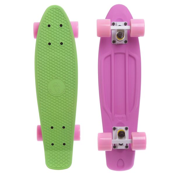 

Скейтборд пластиковый Penny RUBBER SOFT TWIN FISH 22in двухцветная дека SK-410-11 (сал-фио)