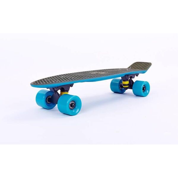 

Скейтборд пластиковый Penny RUBBER SOFT TWIN FISH 22in двухцветная дека SK-410-3 (зеленый-синий)
