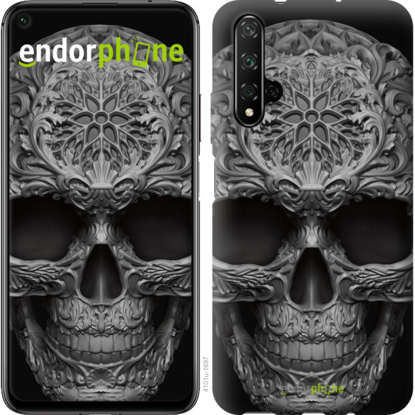 

Чехол на Huawei Honor 20 skull-ornament 4101u-1697, Силикон