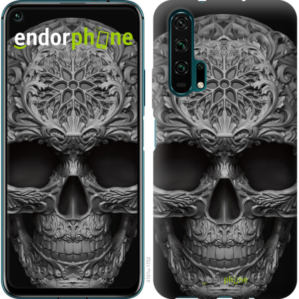 

Чехол на Huawei Honor 20 Pro skull-ornament 4101u-1702, Силикон