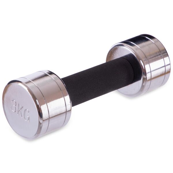 

Гантель хромированная Record DB5202-3 (1x3кг) (1шт, металл хромированный)